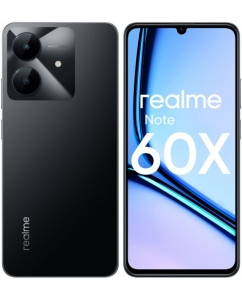 Купить 6.74" Смартфон realme Note 60x 128 ГБ черный в Техноленде