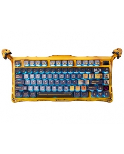 Купить Клавиатура проводная + беспроводная Gravastar Mercury K1 Pro Yellow в Техноленде