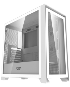 Купить Корпус DarkFlash DRX90 [DC-DRX90 GLASS-W-HQ4] белый в Техноленде