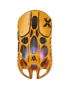 Купить Мышь беспроводная/проводная Gravastar Mercury X Special Edition Battle Worn-Yellow [80004564] желтый в Техноленде