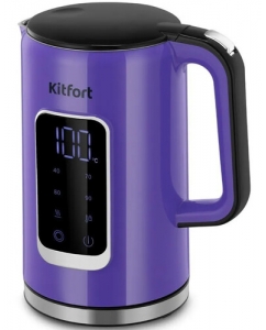 Купить Электрочайник Kitfort КТ-6704 фиолетовый в Техноленде