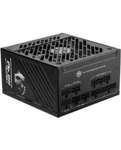 Купить Блок питания MSI MPG A1250GS PCIE5  черный в Техноленде