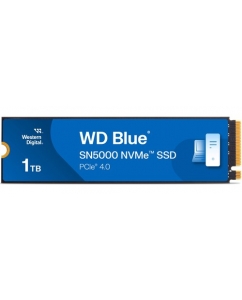 Купить 1000 ГБ M.2 NVMe накопитель WD Blue SN5000 [WDS100T4B0E] в Техноленде