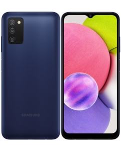 Купить Смартфон Samsung Galaxy A03s 4/64Gb [6,5"/LTE/Cam13+2+2+2Mpx/5000mAh/Blue] в Техноленде