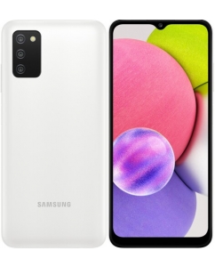 Купить Смартфон Samsung Galaxy A03s 4/64Gb [6,5"/LTE/Cam13+2+2+2Mpx/5000mAh/White] в Техноленде