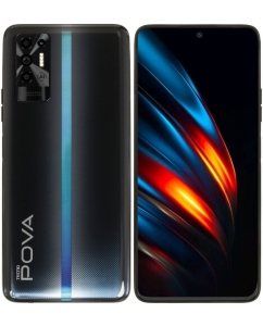 Купить Смартфон Tecno Pova 2  4/128GB [6,95/4G/NFC/48Mpx/7000mAh/Black] в Техноленде