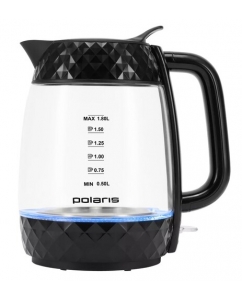 Купить Электрочайник Polaris PWK 1809CGL Water Way Pro черный в Техноленде