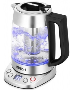 Купить Электрочайник Kitfort КТ-6796 серый в Техноленде