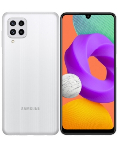 Купить Смартфон Samsung Galaxy M22 4/128Gb [6,4"/LTE/NFC/Cam48+8+2+2Mpx/5000mAh/White] в Техноленде