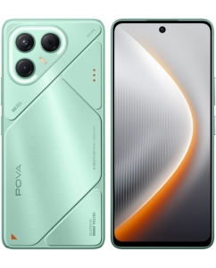 Купить 6.78" Смартфон Tecno POVA 7 5G 256 ГБ зеленый в Техноленде