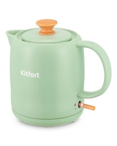 Купить Электрочайник Kitfort KT-8746 зеленый в Техноленде