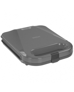 Купить Вафельница Kitfort КТ-3636 серый в Техноленде