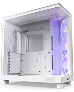 Купить Корпус NZXT H6 Flow RGB [CC-H61FW-R1] белый в Техноленде