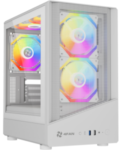 Купить Корпус 4FAN Indigon [INDMAWFP] белый в Техноленде