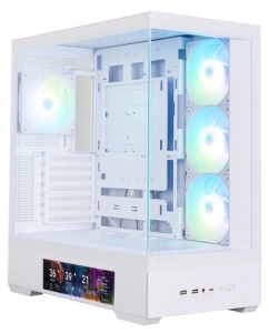 Купить Корпус ZALMAN P40 DS [P40 DS White] белый в Техноленде