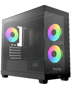 Купить Корпус Ocypus Gamma C52 BK ARGB  черный в Техноленде