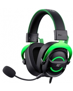 Купить Проводные наушники Havit H2002E зеленый в Техноленде