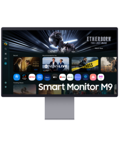 Купить 32" Монитор Samsung Smart M9 M90SF S32FM902SI серый в Техноленде