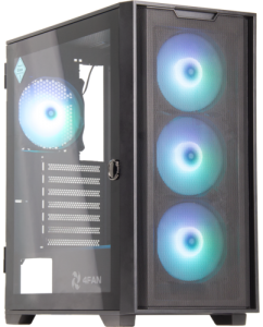 Купить Корпус 4FAN Zulian [ZULATBFP] черный в Техноленде