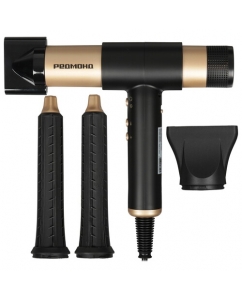 Купить Фен РЕДМОНД HD1729 черный/золотистый в Техноленде