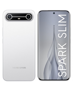 Купить 6.78" Смартфон Tecno SPARK Slim 256 ГБ белый в Техноленде