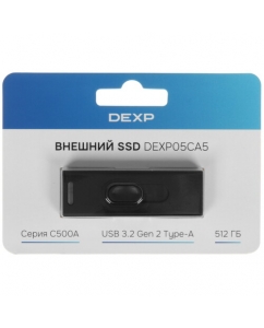Купить 512 ГБ Внешний SSD DEXP C500A [DEXP05CA5] в Техноленде