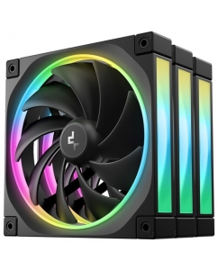 Купить Комплект вентиляторов DEEPCOOL FL14 3IN1 [R-FL14-BKAPN3-G] в Техноленде