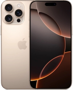 Купить 6.9" Смартфон Apple iPhone 16 Pro Max 512 ГБ бежевый в Техноленде