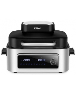 Купить Аэрогриль Kitfort КТ-8125 серый в Техноленде
