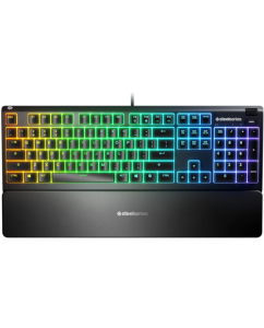 Купить Клавиатура проводная SteelSeries Apex 3 в Техноленде