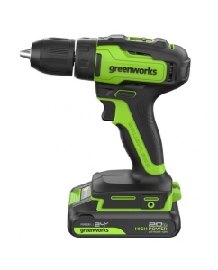 Купить Дрель-шуруповерт GreenWorks GD24DD35 24V в Техноленде