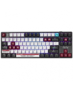 Купить Клавиатура проводная + беспроводная A4Tech Bloody WS87 Pixels Red в Техноленде