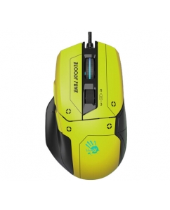 Купить Мышь проводная A4Tech Bloody W70 Max Punk [W70-Max Punk yellow] желтый в Техноленде