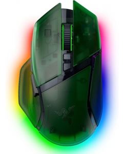Купить Мышь беспроводная/проводная Razer Basilisk V3 Pro 35K - Phantom Green Ed. [RZ01-05240300-R3G1] зеленый в Техноленде