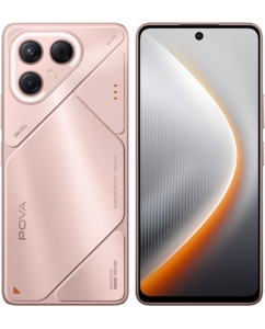Купить 6.78" Смартфон Tecno POVA 7 5G 128 ГБ розовый в Техноленде