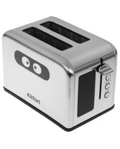 Купить Тостер Kitfort КТ-6834 серебристый в Техноленде