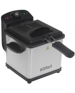Купить Фритюрница Kitfort КТ-6540 серый в Техноленде
