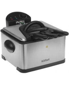 Купить Фритюрница Kitfort КТ-6539 серый в Техноленде