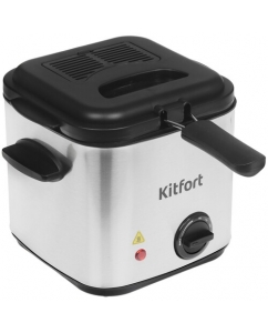 Купить Фритюрница Kitfort КТ-6541 серый в Техноленде