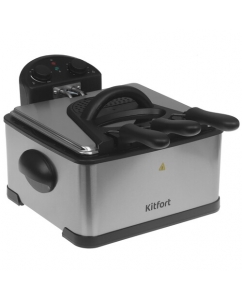 Купить Фритюрница Kitfort КТ-6538 серый в Техноленде