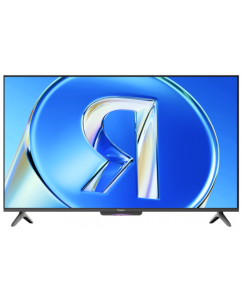 Купить 43" (108 см) Телевизор Яндекс ТВ Станция Бейсик QLED YNDX-00078 черный в Техноленде