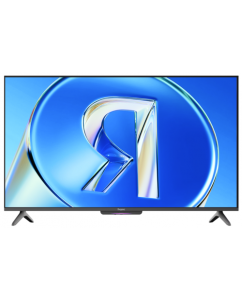 Купить 65" (164 см) Телевизор Яндекс ТВ Станция Бейсик QLED YNDX-00081 черный в Техноленде