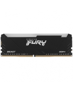 Купить Оперативная память Kingston FURY Beast Black RGB [KF432C16BB2A/8WP] 8 ГБ в Техноленде