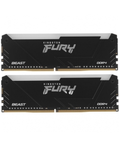 Купить Оперативная память Kingston FURY Beast Black RGB [KF432C16BB12AK2/32WP] 32 ГБ в Техноленде
