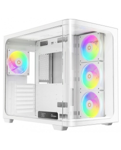 Купить Корпус Ocypus Iota C70 Curve ARGB [Iota-C70-WHD400CD-GL] белый в Техноленде