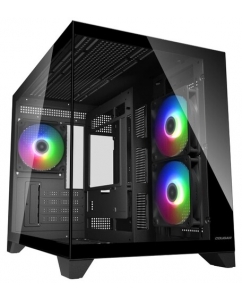 Купить Корпус Cougar FV150 Mini RGB [382QA60.0001] черный в Техноленде