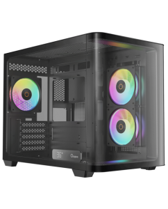 Купить Корпус Ocypus Iota C50 Curve ARGB [Iota-C50-BKD300CD-GL] черный в Техноленде