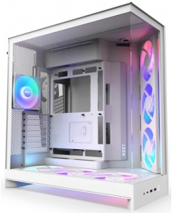 Купить Корпус NZXT H9 Flow RGB+ (2025) [CM-H92FW-P1] белый в Техноленде