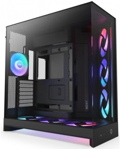 Купить Корпус NZXT H9 Flow RGB+ (2025) [CM-H92FB-P1] черный в Техноленде