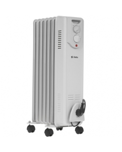 Купить Масляный обогреватель Delta D05-7 белый в Техноленде